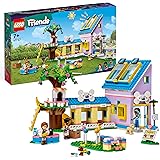 LEGO 41727 Friends Centrum ratunkowe dla psów, zabawa w weterynarza, zestaw klocków konstrukcyjnych dla dzieci od 7 lat z min