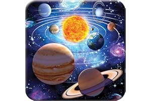 3D LiveLife sous Verre en Liège - Vous êtes Ici de Deluxebase. Dessous de Verre lenticulaire 3D Espace. Antidérapant avec Illustrations Originales sous Licence de L'Artiste renommé David Penfound