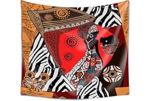 DekoArte TP33- Tapiz Moderno De Pared Impresión Artística Digitalizada | Tela poliéster 100% decoración para Tu Salón o Dormitorio | Estilo Floral Sobre Fondo Blanco | 150 x 130 cm