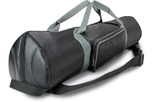 USA Gear Etui Housse de Transport à Fermeture Eclair pour Trépied Entre 53 et 88.9 cm, Sac à Bandoulière Ajustable avec Poche de Rangement pour Accessoires Appareils Photo Professionnels