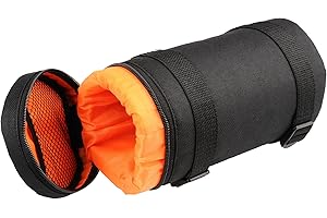 Kalahari Swave Objektivköcher (20 cm) schwarz