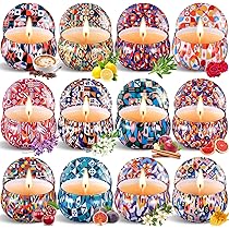 Set 9 Candele Profumate Alla Soia - Aromi Naturali, Ideale Per Relax E Regali - Foto 11