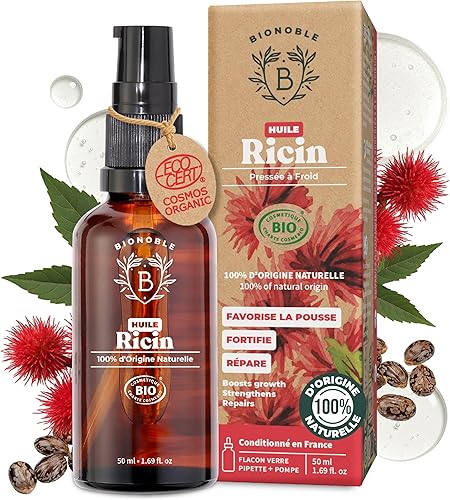 BIONOBLE Huile de Ricin Bio (50 ml)