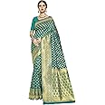 Glory Sarees Women's Kanchipuram Art Silk Saree With Blouse Piece