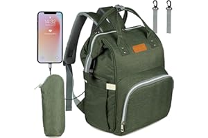 NEVEQ Sacs à Dos à Langer pour Bébé Sac de Voyage, Sac à Dos Conception et Sac à Main pour Mères et Soins des Bébés (Denim)