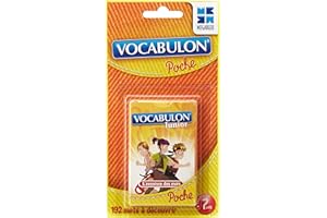 Megableu - 678054 - Jeu de voyage - Pocket Vocabulon Junior