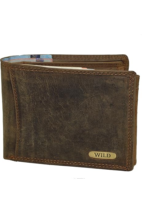 Book Club ® Herren-Geldbörse Aus Echtleder Mit RFID