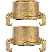 Raccordo Per Rubinetto Bradas BR-2197 4603 In Ottone | Filettatura Interna 1" | Guarnizione In Gomma Sostituibile | Compatibile Con Attacchi Rapidi PVC | Uso Professionale