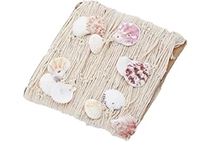 OUT OF THE BLUE Przedmiot dekoracyjny/Sieć rybacka z wiszącymi muszlami/Wymiary: 100 x 200 cm