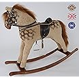 MJmark STRAWBERRY ROAN Handmade Rocking Horse Titan PINTO from