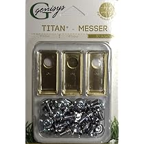 Genisys 18-teiliges Titan-Messerset Mit Schrauben – Passend Für Honda Miimo Mähroboter (0,5 Mm, Bruchsicher, Geprüft)
