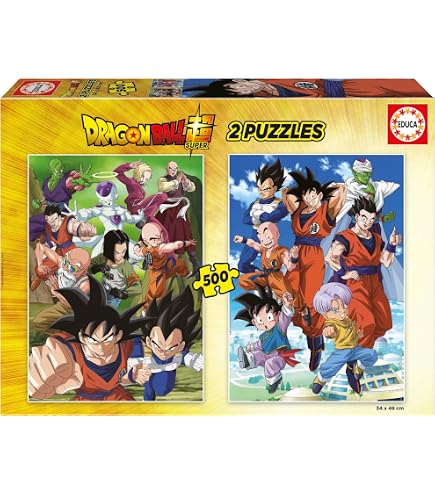 Educa 500-Piece Dragon Ball Super Puzzle - Anime Jigsaw Puzzle For Adults & Kids 11+, Includes Glue - View #14