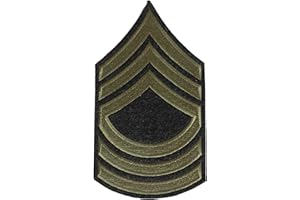 THE ENGLAND STORE WW2 US Army Master Sgt Stripes, reproduction American NCO’s in the US Army in WW2 Iron on