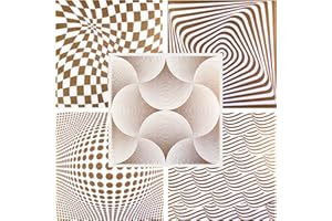 HEXIM Panneaux de plafond paquets économiques en XPS 50x50cm - Panneaux panoramiques modernes pour murs et plafonds avec illusion d'optique - (10 mètres carrés, Flag Gold) Panneau mural décoratif