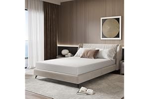 Novilla Materasso 140x200, Materasso Matrimoniale, Altezza 18 cm, Schiuma di Memoria in Gel Termostatico, Schiuma Traspirante in Fibra di Bambù, Antiacaro e Anallergico, Ortopedico Medio Rigido