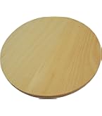 Ronde houten snijplank voor pizza dubbelzijdig 30cm