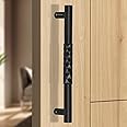 Plantex 14 inch Stainless Steel Door Handle for Main Door/Wooden & Glass Door/Pull Push Handle/Main Door Handle for All Door (Black Finish, Pack of 1) - 3 Years Warranty