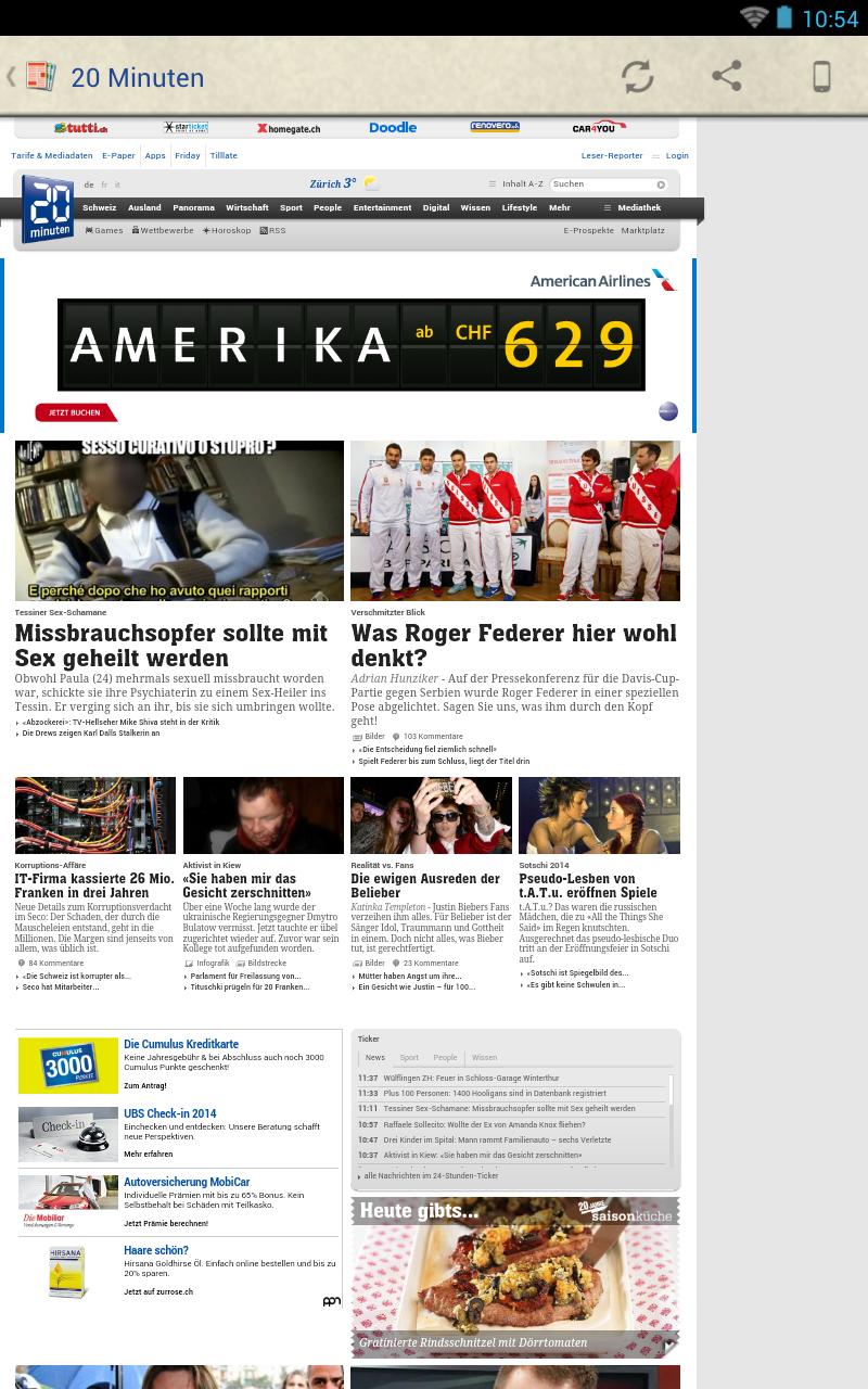 Switzerland Newspapers Amazon.de Apps für Android