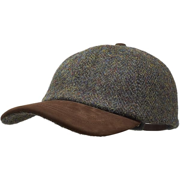 Stetson Cappellino Vintage Distressed Donna/Uomo - Strapback cap Berretto Baseball Fibbia in Metallo, con Visiera Estate/Inverno - Taglia Unica Marrone