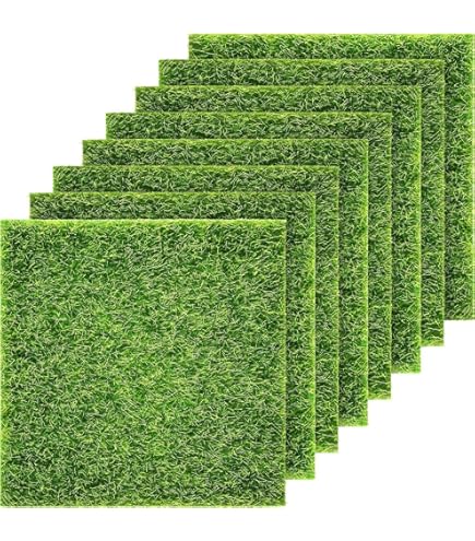 Gativs Erba Sintetica 10 Pezzi Prato In Miniatura Sintetica Erba Per Artigianato Erba