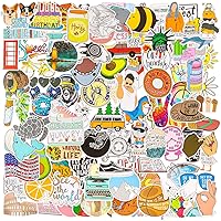 Aufkleber Set, Aufkleber 100 Stück, Ästhetische Aufkleber, Dekorative Wasserdichte Vinylaufkleber, Langlebige…