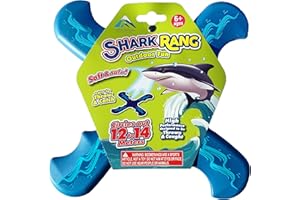 COLORADO BOOMERANGS Shark Rang Boomerang - Great Beginner Boomerang for Kids or Adults. Soft and Safe.