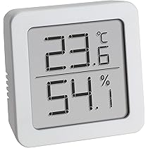 Termoigrometro Digitale TFA Dostmann - Misura Umidità E Temperatura Interna, Display Duale, Bianco - Foto 5