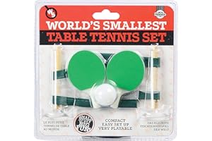 Kenzies Direct Worlds Smallest Table Tennis Novelty Boys Girls Christmas Xmas Birthday Top Selling Gift Present Stocking Filler