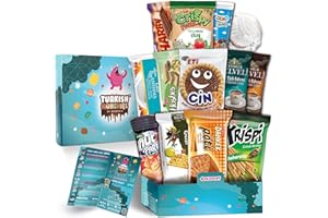 Boîte à bonbons midi avec 13 collations | Bonbons américains et japonais similaires American Candy Box | Boîte à collations de Turquie | Collations pleine grandeur dans une boîte à bonbons