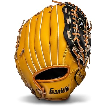 Asffdhley Honkbalhandschoenen, softbalhandschoenen van PU, baseball-speler, volwassenen, baseballhandschoenen uit de serie handschoen met bal voor kinderen voor training van Pitcher