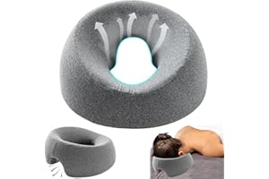 TZEKING Reposacabezas de Masaje para Cama,Almohada de Masaje Boca Abajo,Almohada De Masaje Facial,cojín de relajación Facial,reposacabezas de Cama de Masaje,Almohada Propensa A Masaje,para SPA,Salón