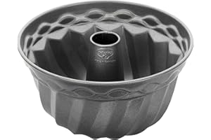 Dr. Oetker 2604 Gugelhupfform Ø 24 cm, Backform für Gugelhupf, runde Bundform aus Stahl mit keramisch verstärkter Antihaft-Be