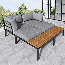 Carrefour Muebles Jardin Ofertas Juego De Jardín Piezas Sofá