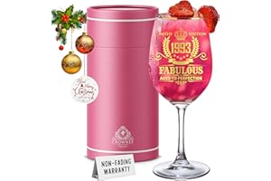 Kies®GIFT 1993 Decoración De Cumpleaños 30 Cumpleaños Vaso De Vino Regalos Originales Para Mujer Hombre Personalizados Regalo Original Regalo Amigo Invisible Aniversario 30 Años Cumpleaños Taza