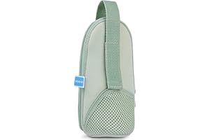 MAM Thermal Bag with Insulation Layer Keeps Liquids Warm and Cold Insulated Bag for Many Standard Baby Bottles Green