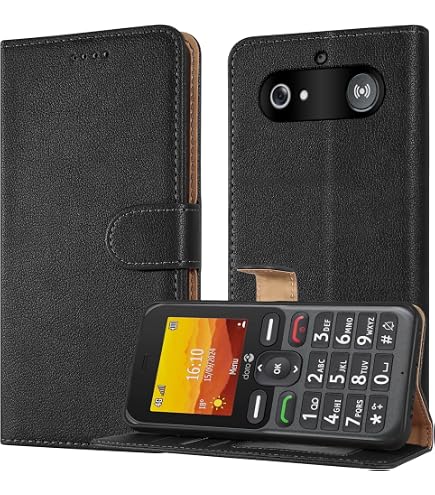 Custodia A Libro Verde Per Doro Leva L10: Morbida, Con Tasche E Supporto - La Protezione Perfetta Per Il Tuo Smartphone - 2
