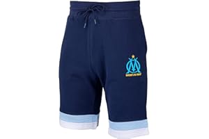 OLYMPIQUE DE MARSEILLE Short Molleton Om - Collection Officielle Taille Homme