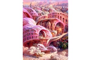 Lunyloer 5D Diamond Painting Set, DIY Full Diamant Malen nach Zahlen, Diamant Malerei Malen Nach Zahlen Full Drill Kristall Set für Home Wand Décor 30x40cm