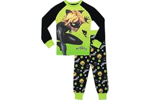 Miraculous Ladybug - Ensemble De Pyjamas - Cat Noir - Garçon - Bien Ajusté