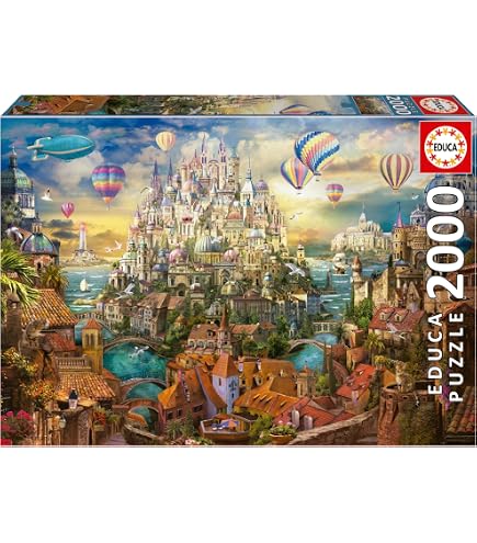 Puzzle Educa De 1500 Piezas – Símbolos De Norteamérica, Medidas 85x60 Cm, Incluye Pegamento FIX Puzzle Para Enmarcar
