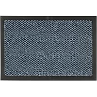 Carpido Fußmatte 40x60 cm für den Innenbereich - Türvorleger schnelltrocknend - Rutschfester Sauberlauf blau meliert…