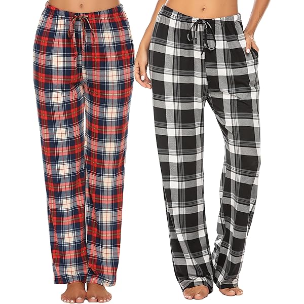 LAPASA Dames Pyjama Broek Geborsteld Katoen Flanel Bottoms L74