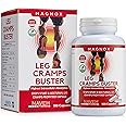 MAGNOX® Magnesium Supplement for Muscle & Leg Cramps at Night Clinically Tested & Proven to Have 3X More Absorption 380mg Magnesium Oxide for Restless Legs Syndrome (100 Capsules)