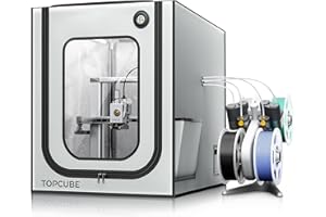 YOOPAI TOPCUBE - Boîtier d'imprimante 3D - Pour Bambu Lab A1 - Couvercle d'imprimante 3D avec lumière LED - Température constante - 550 x 600 x 670 mm