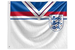 FOCO England Football World Cup European Crest Lion Supporters Car Flag