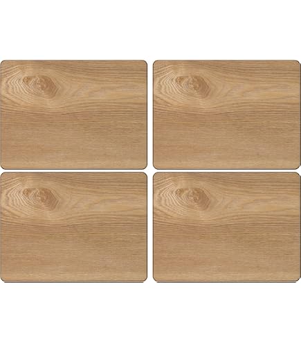 Sottobicchieri In Legno Di Acacia A Forma Di Pesca – Set Da 6 Con Supporto In Ferro, Rustici Per Tavolo Da Pranzo - 5
