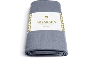 LOTUSCRAFTS Coperta yoga in cotone biologico, resistente e durevole, coperta da meditazione, coperta yoga, 200 x 150 cm