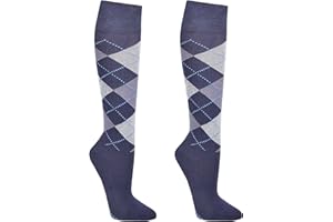 CH-HOME-DESIGN 2 Paar Reitstrümpfe mit Polstersohle für kinder,Teenager,Damen,Herren CH-3479