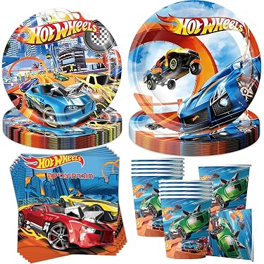 8-teiliges Geburtstagsteller-Set – HAPPY BIRTHDAY Motive Mit Luftballons & Streamern (23 Cm, Für Kindergeburtstagsparty)
