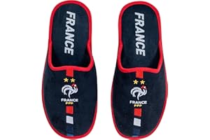 Equipe de FRANCE de football Chaussons FFF - Collection Officielle